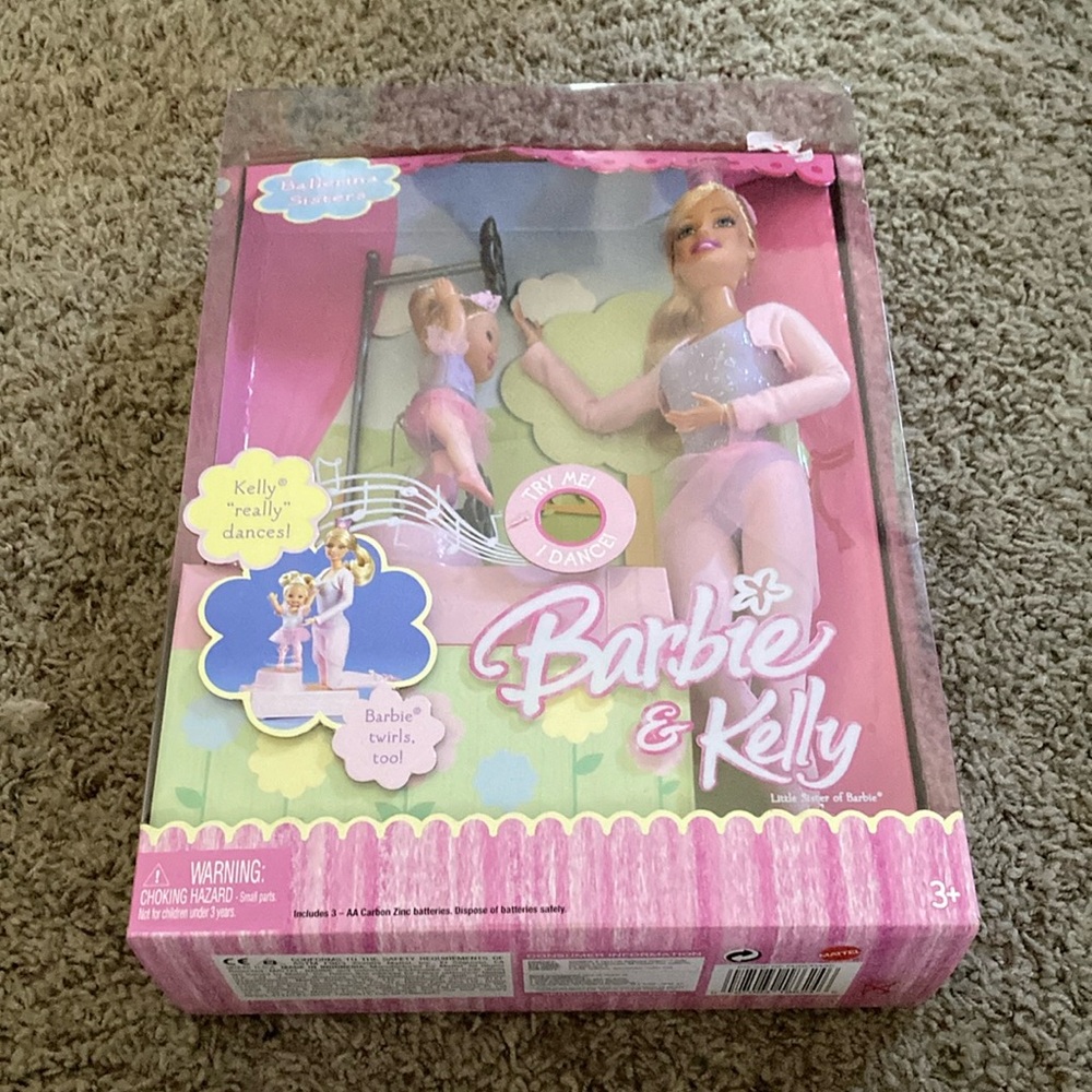 New Barbie and Kelly dance Doll Set